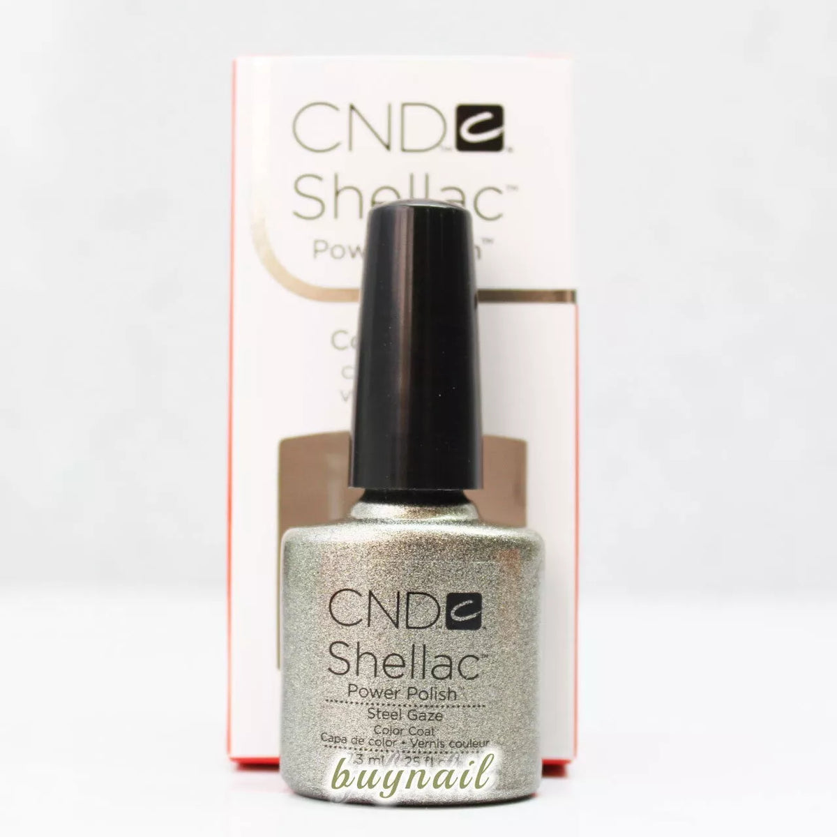 CND Shellac UV LED Gel Nail Polish - Steel Gaze .25 OZ | Kashi