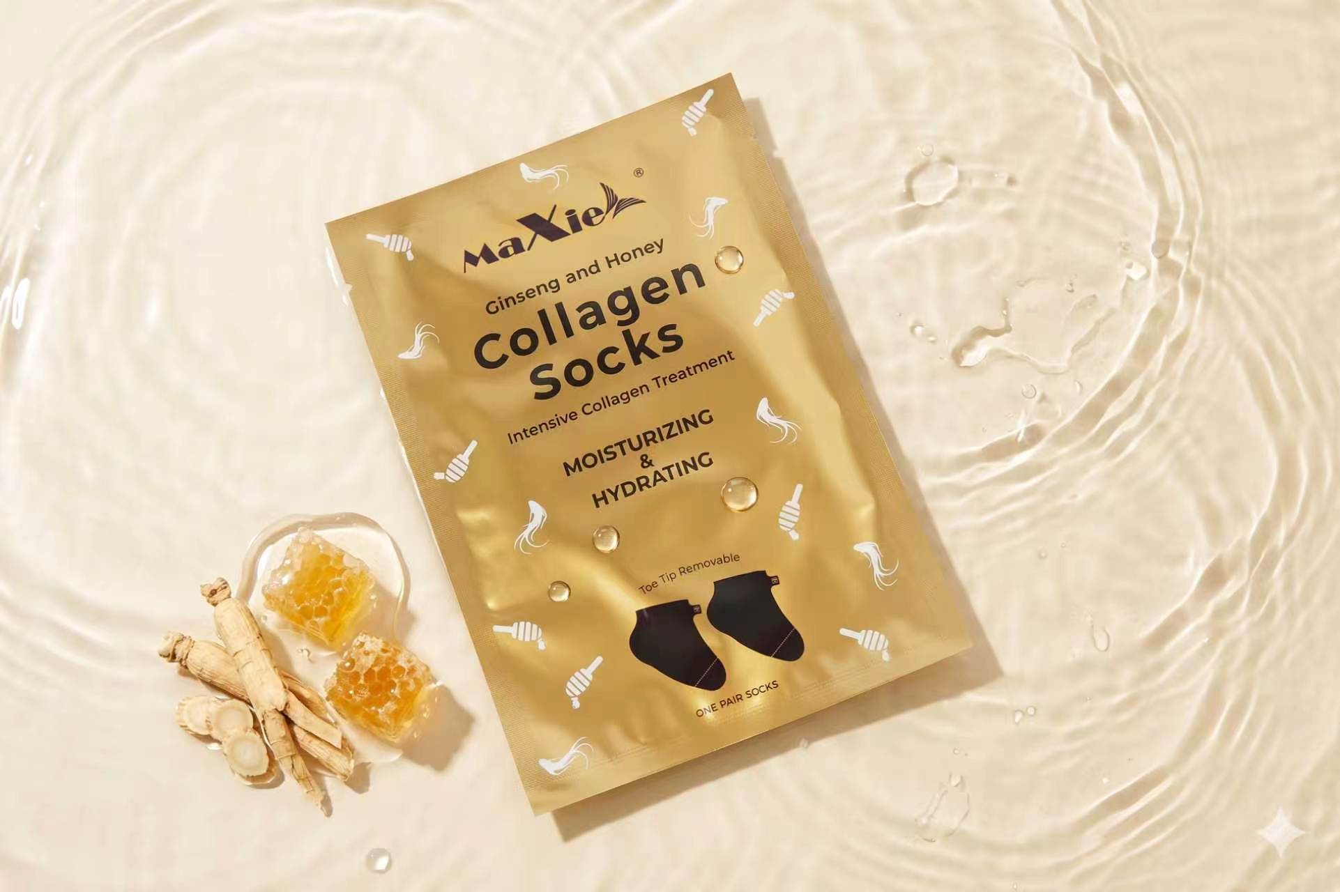 Maxie &nbsp;Intensive Collagen Socks and Gloves , Moisturizing Hydrating