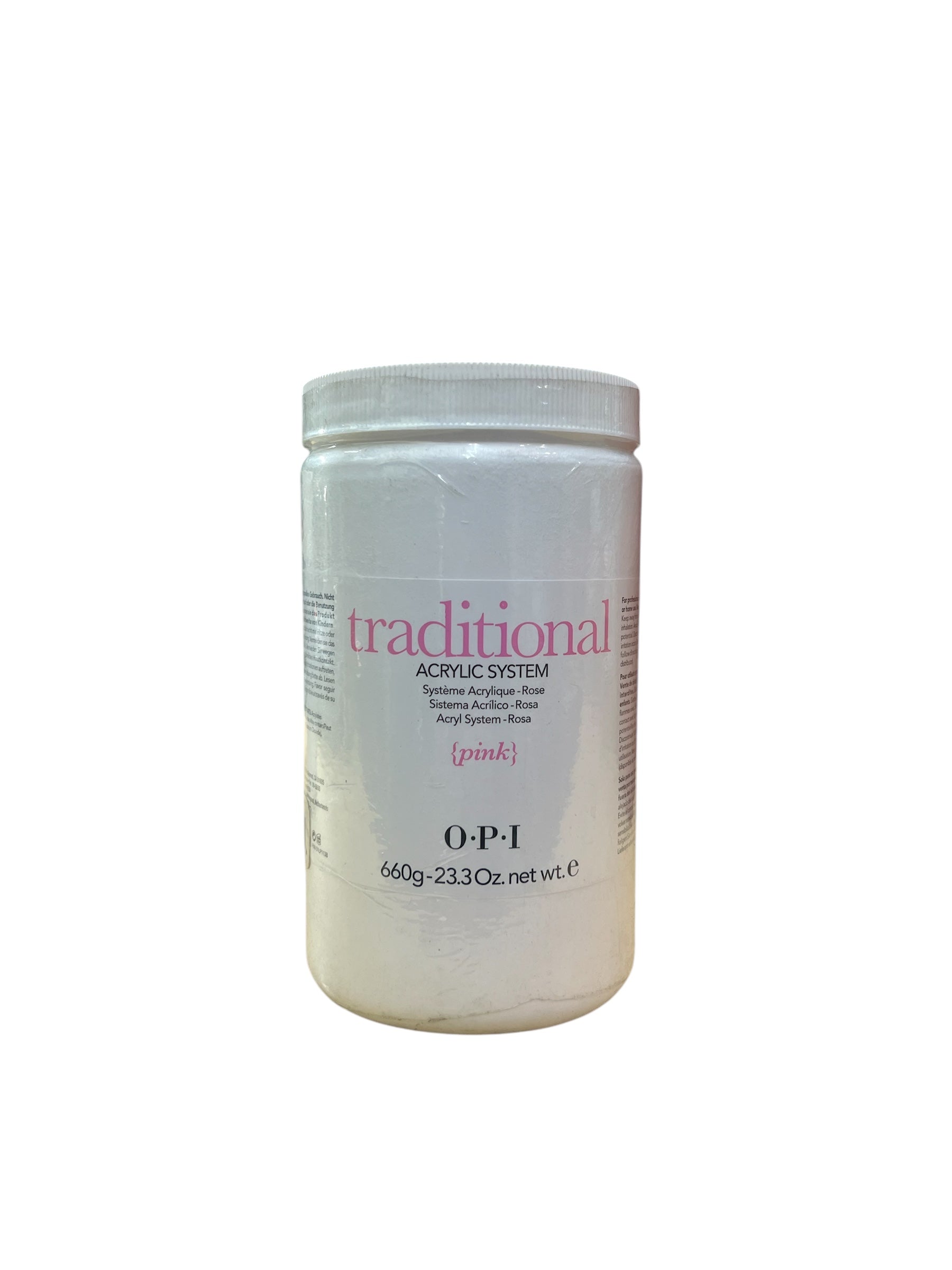Opi powder Traditional Acrylic System Pink ,660g - 23.3 oz