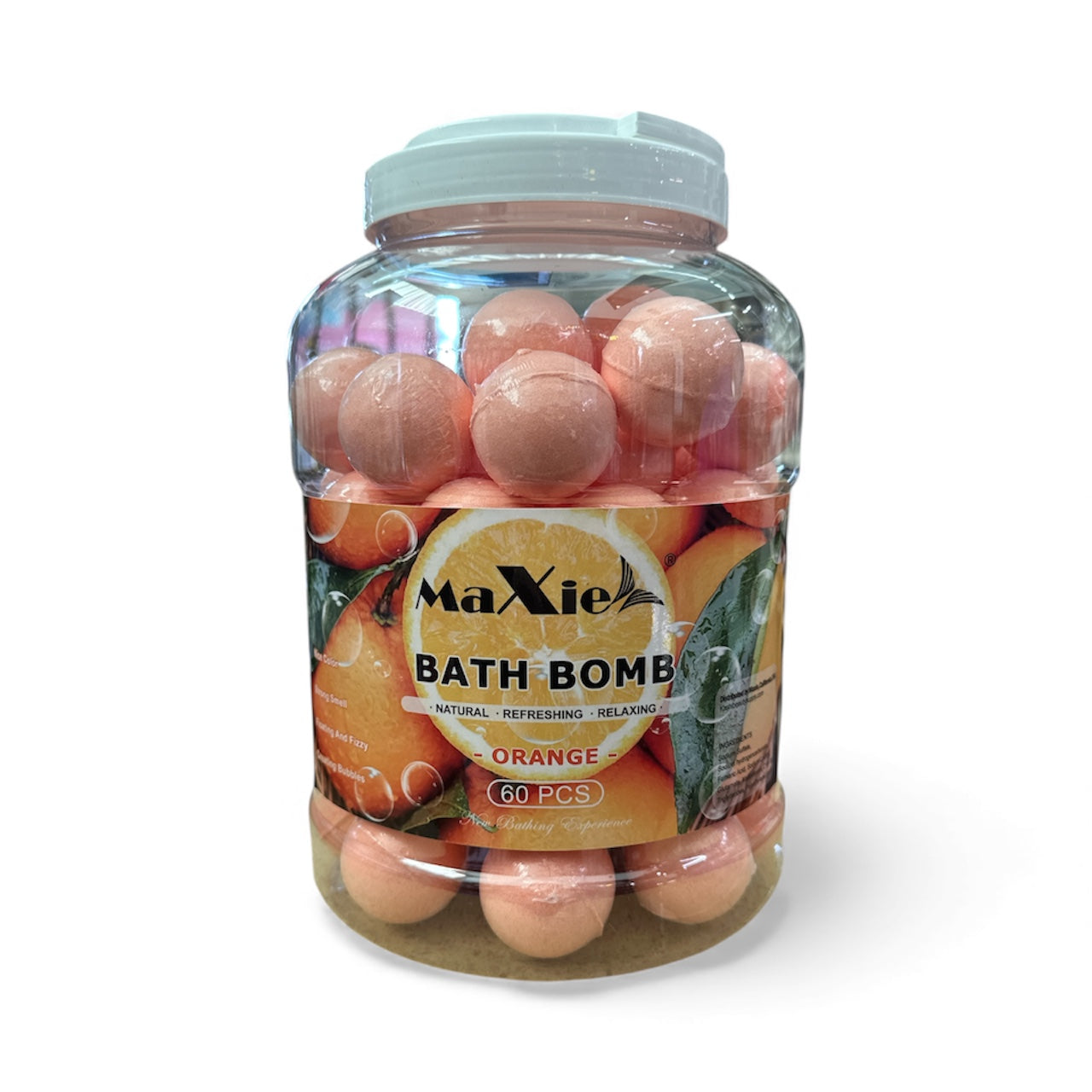 Maxie Bath Bomb 60 pcs/ jaz 4 favor orange, lavender,jasmine,green tea