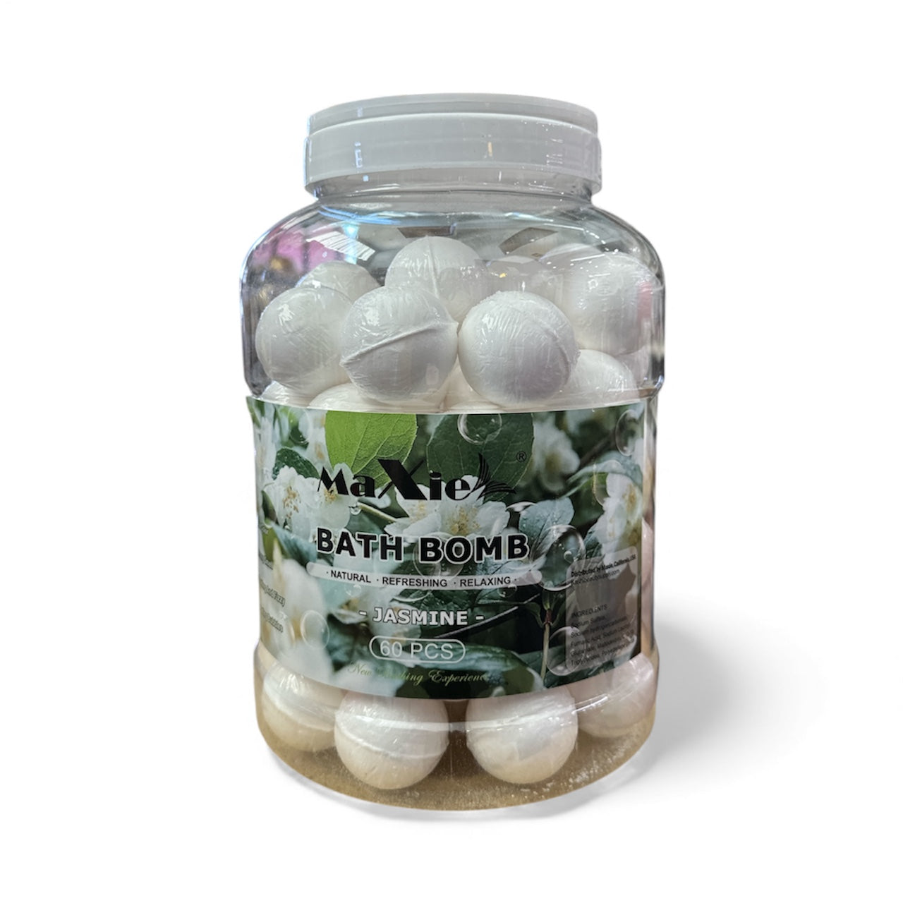 Maxie Bath Bomb 60 pcs/ jaz 4 favor orange, lavender,jasmine,green tea